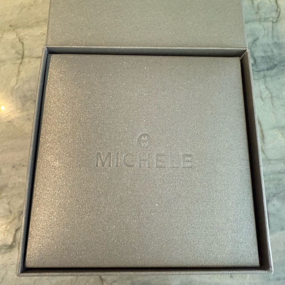 Michele 18K Yellow Gold with Diamonds Art Deco - Picture 2 of 12
